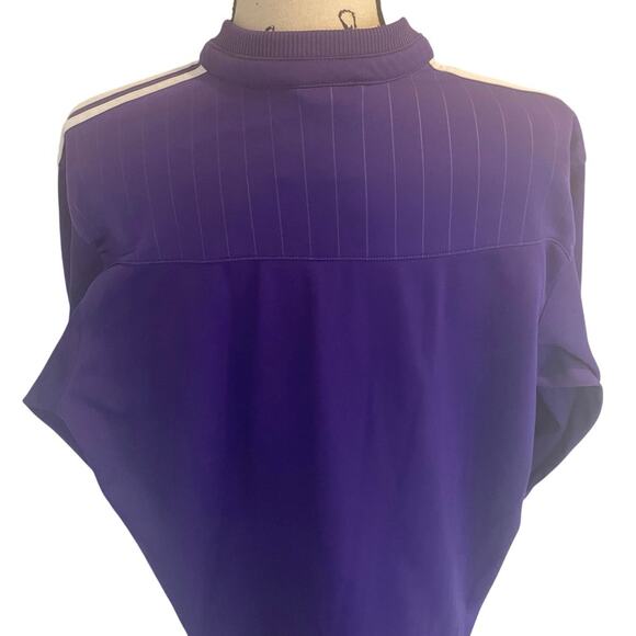 2014 ADIDAS TRACK JACKET ORLANDO CITY SOCCER TEAM SZ XL PURPLE/WHITE COLLECTIBLE - Picture 12 of 16